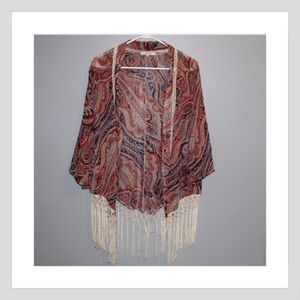 MISS ME boho kimono cardigan